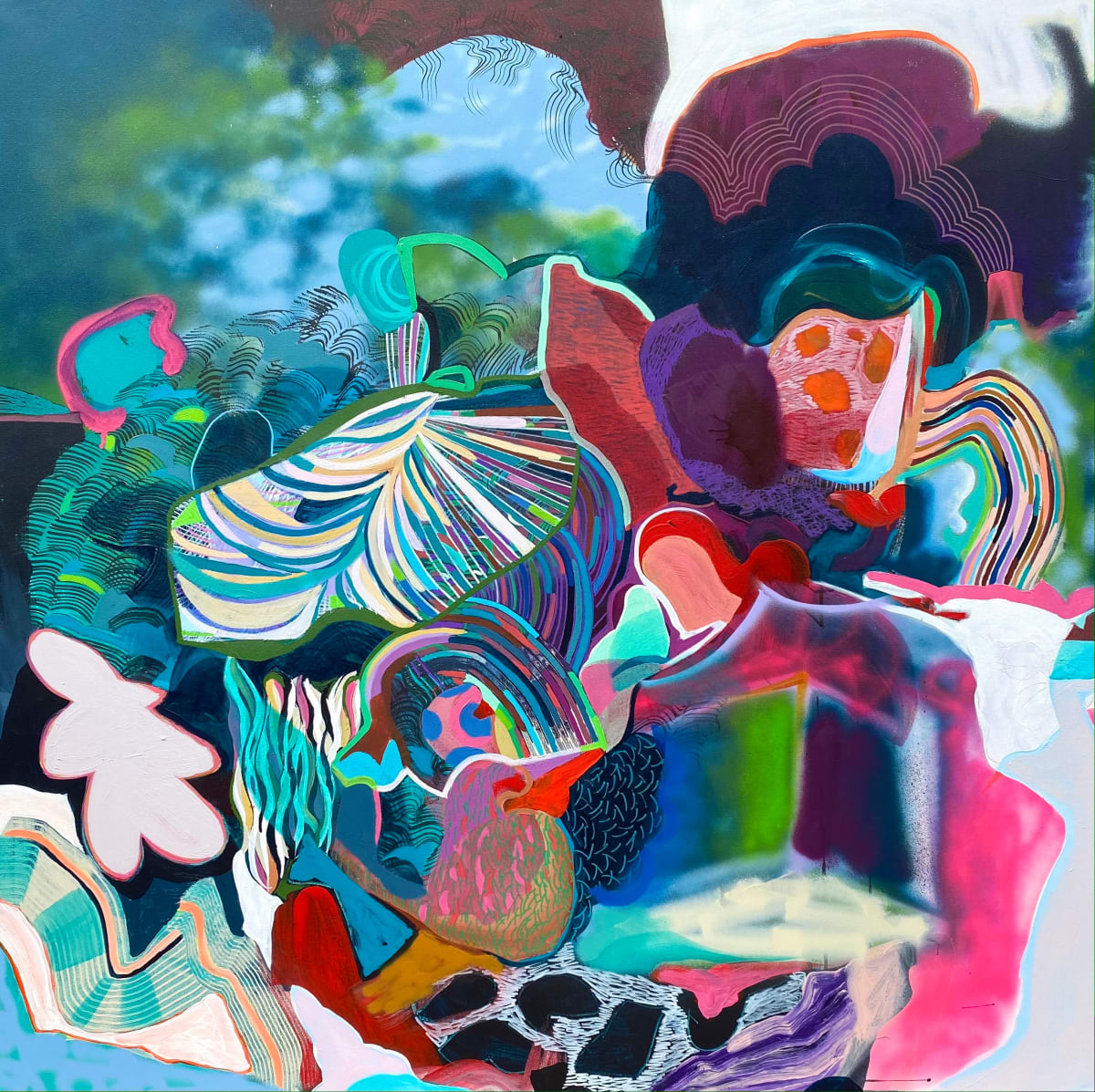 Ferrari Brain with Bicylce Brakes by CHRISTINA SORACE MACKINNON 