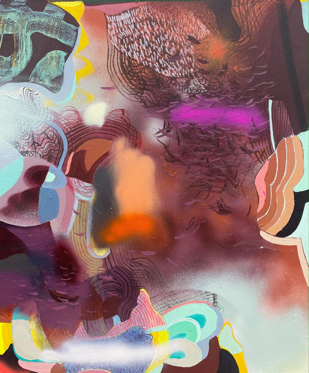 Keyhole In A Mountain by CHRISTINA SORACE MACKINNON, Image 1.