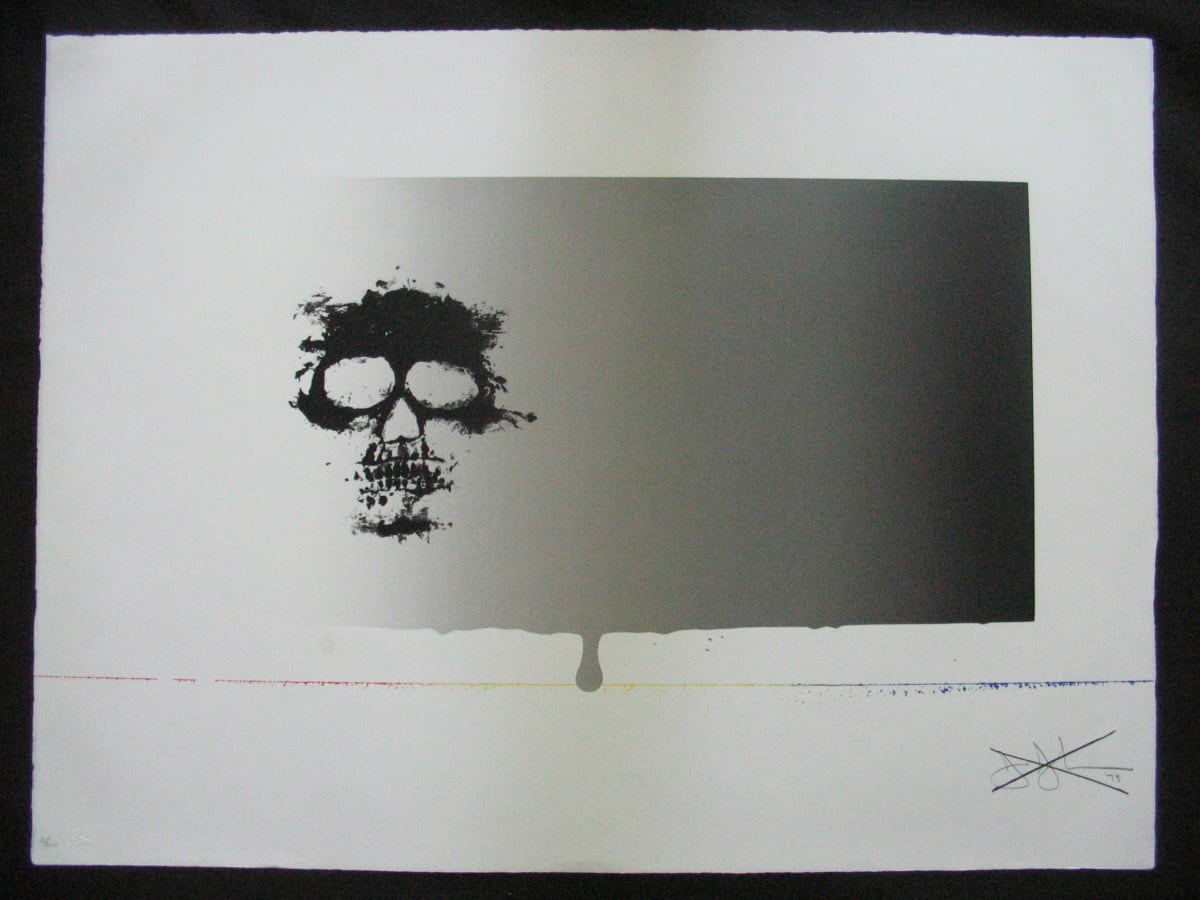 Untitled (Skull) by Jasper Johns 