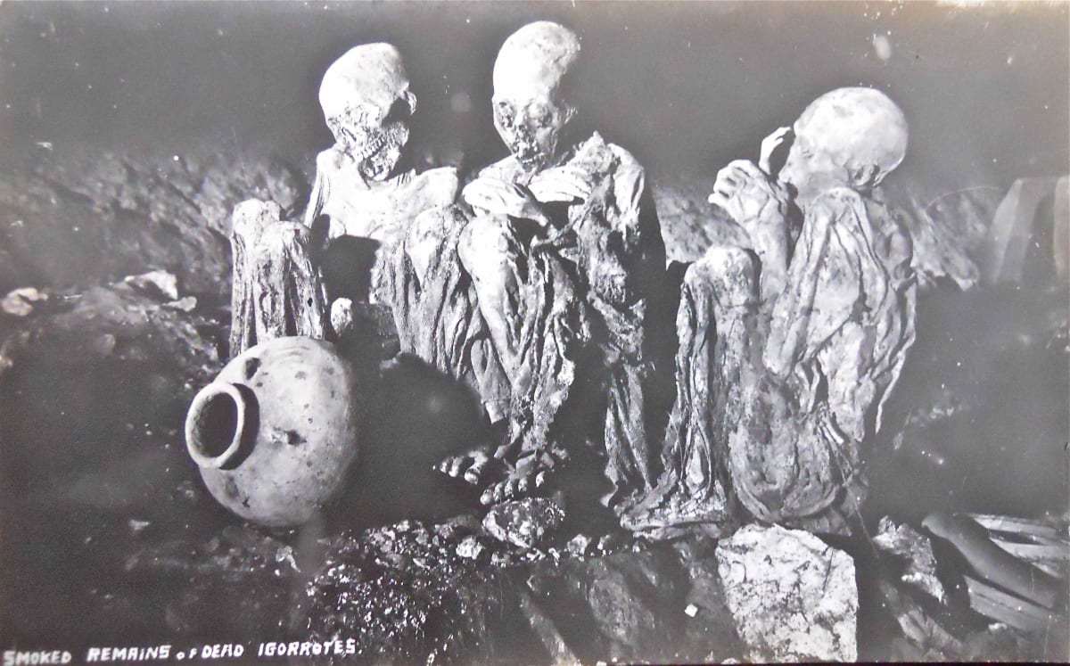 Smoked Remains of Igorrote Ancestors, Luzon by Unknown 