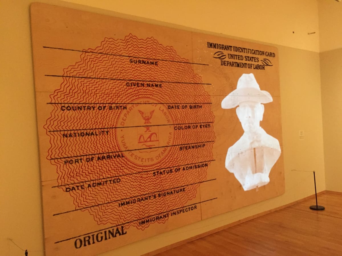 Immigrant Identification Card by Rodrigo Lara Zendejas 