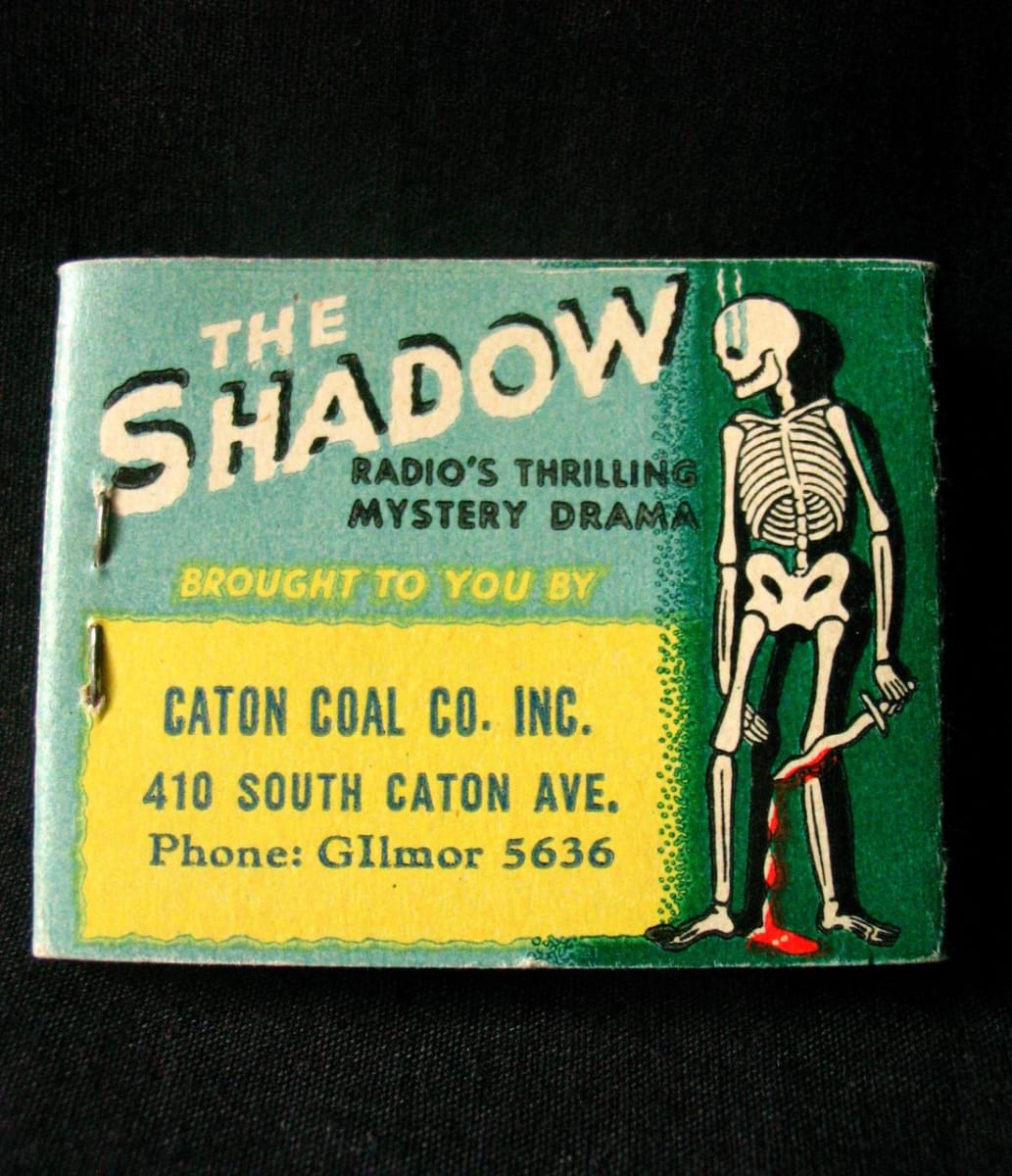 The Shadow Classic Matchbook by Unknown 