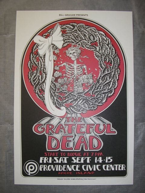 Grateful Dead at Providence Civic Center by Randy Tuter 