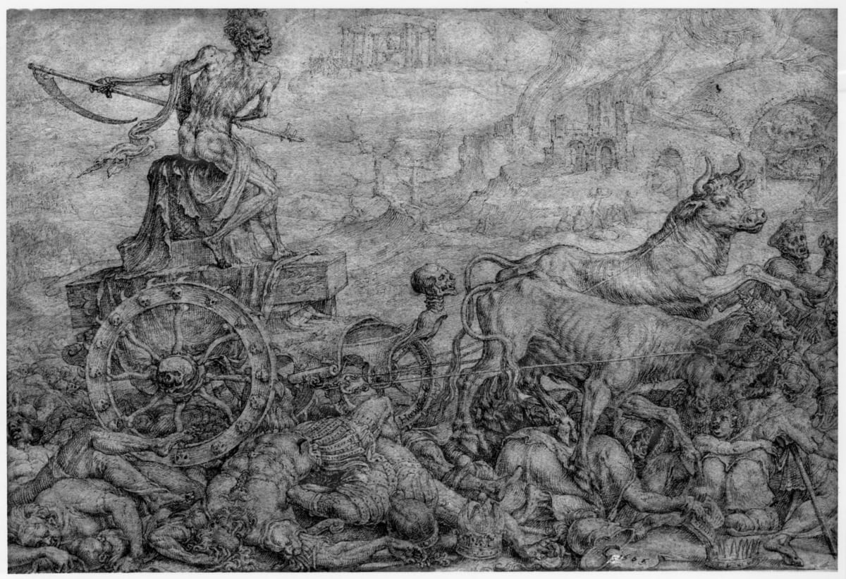 The Triumph of Death by Marinus van Reymerswaele 
