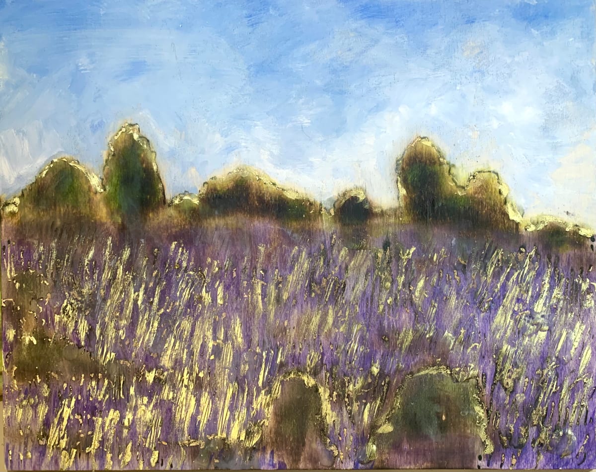 Purple Hill # 2 by David Diethelm 