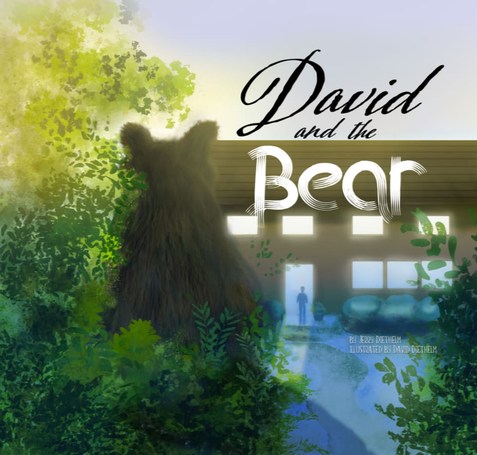David and the Bear by David Diethelm, Image 1.
