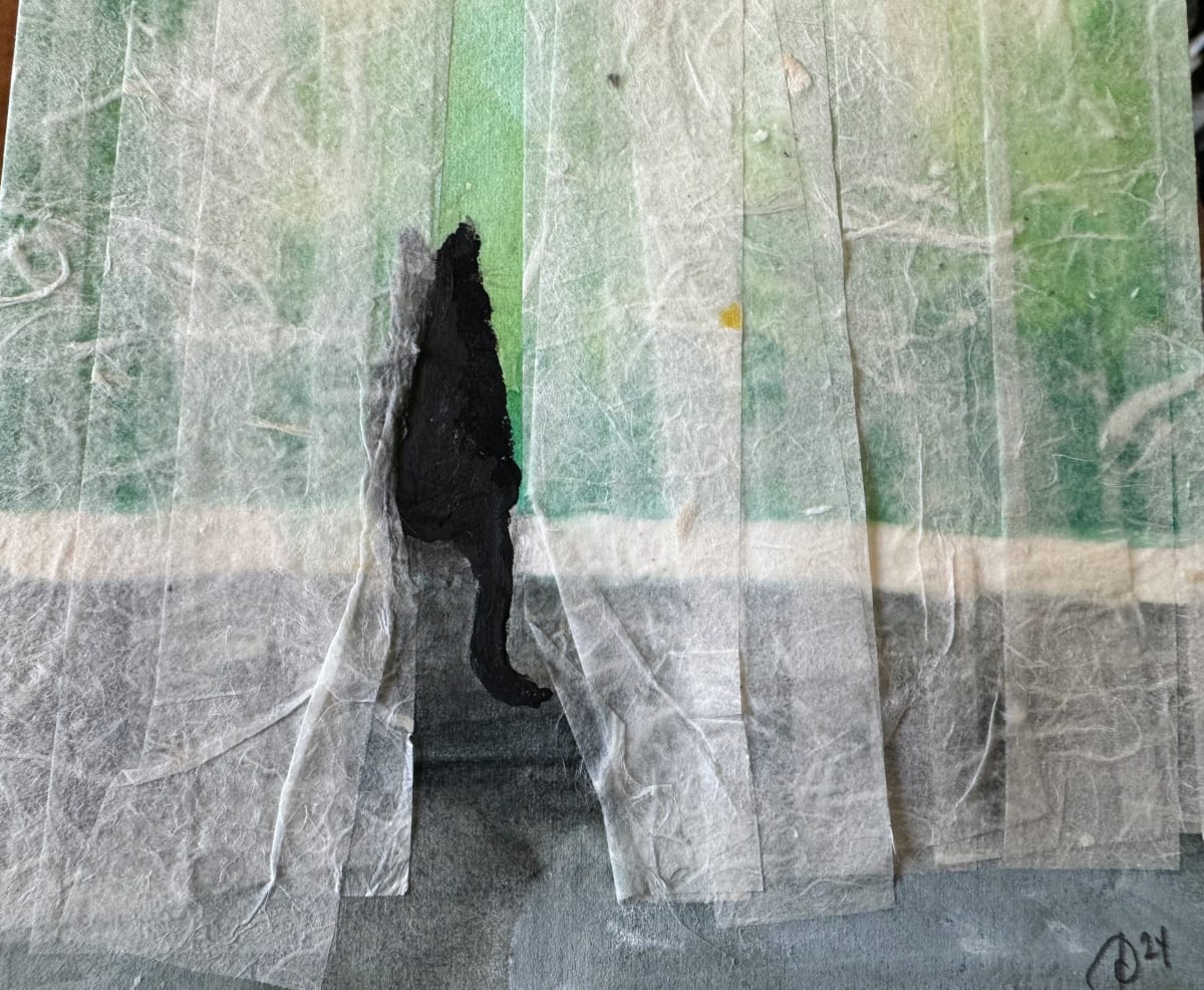 Cat Enjoying the View #1 by David Diethelm, Image 1.