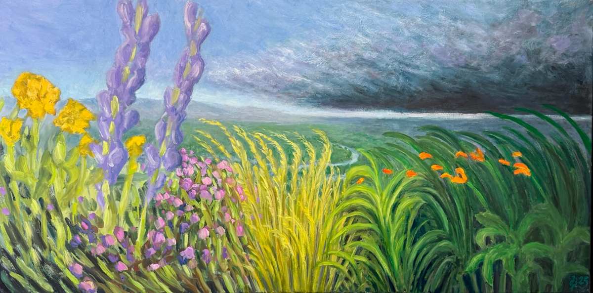 Storm Approaches Our Little Eden by David Diethelm, Image 1.