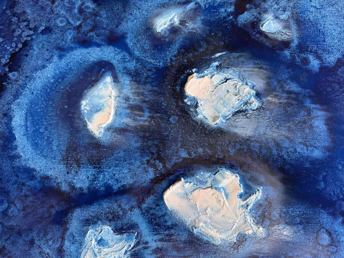 Icebergs Melting in Rain by David Diethelm, Image 1.