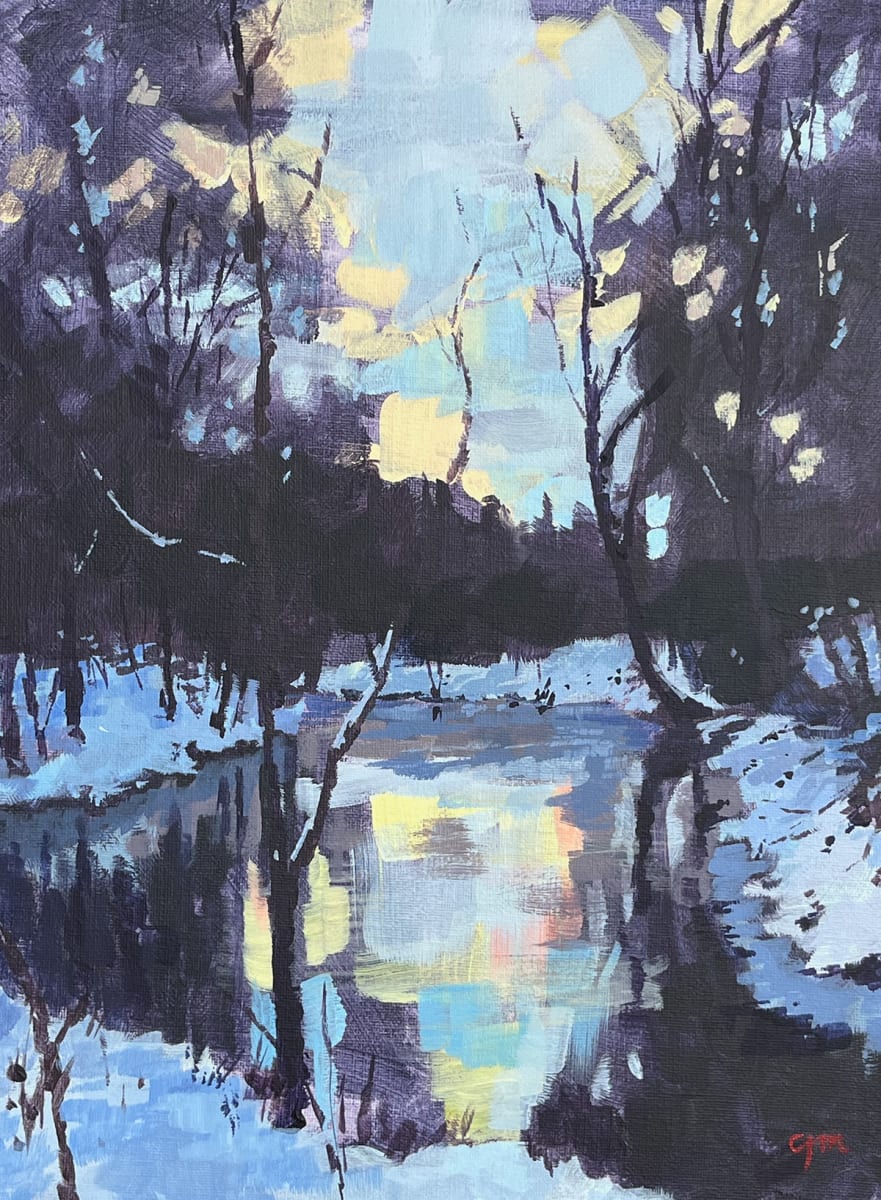 Harpeth in Winter by Claudia Morgan 