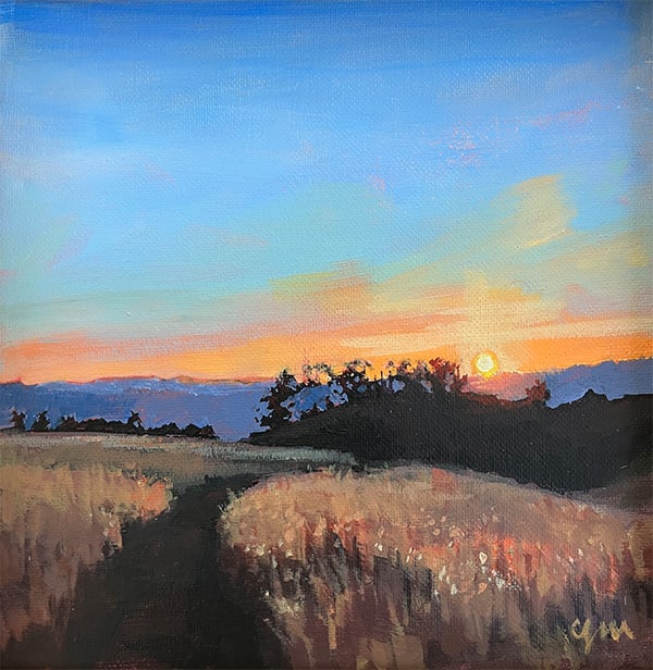 Spring Sunrise by Claudia Morgan, Image 1.