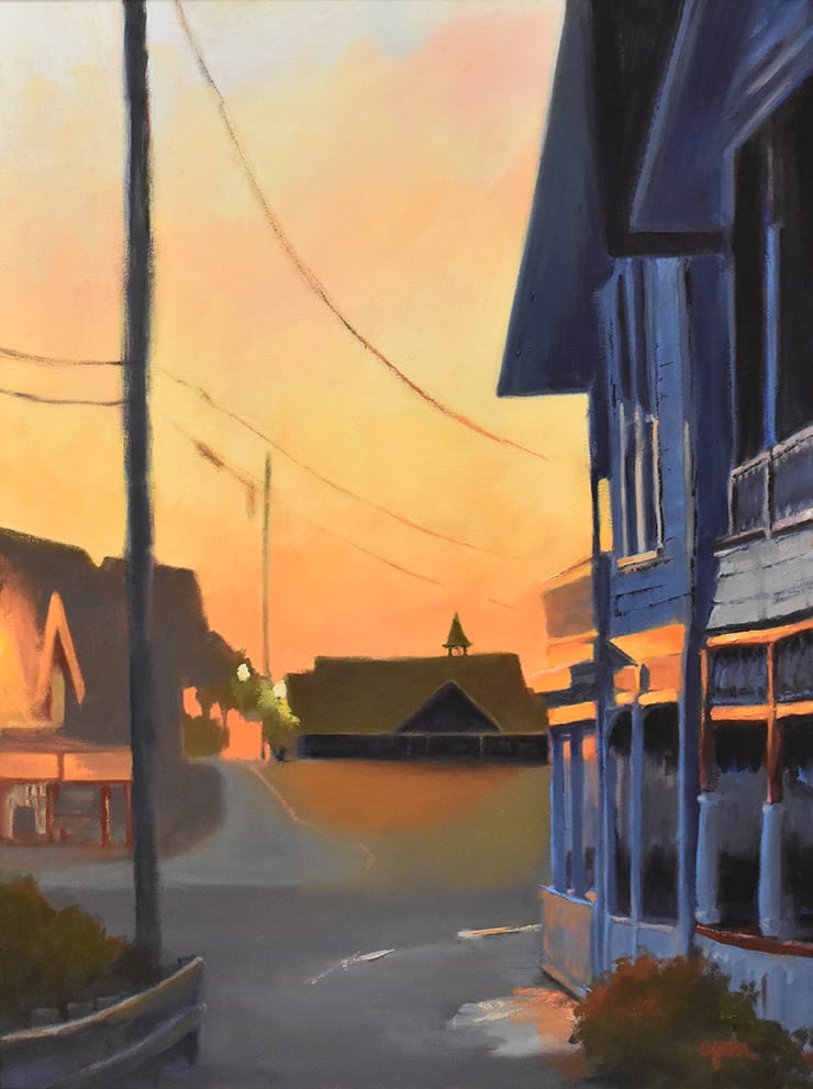 Up Toward the Station by Claudia Morgan 