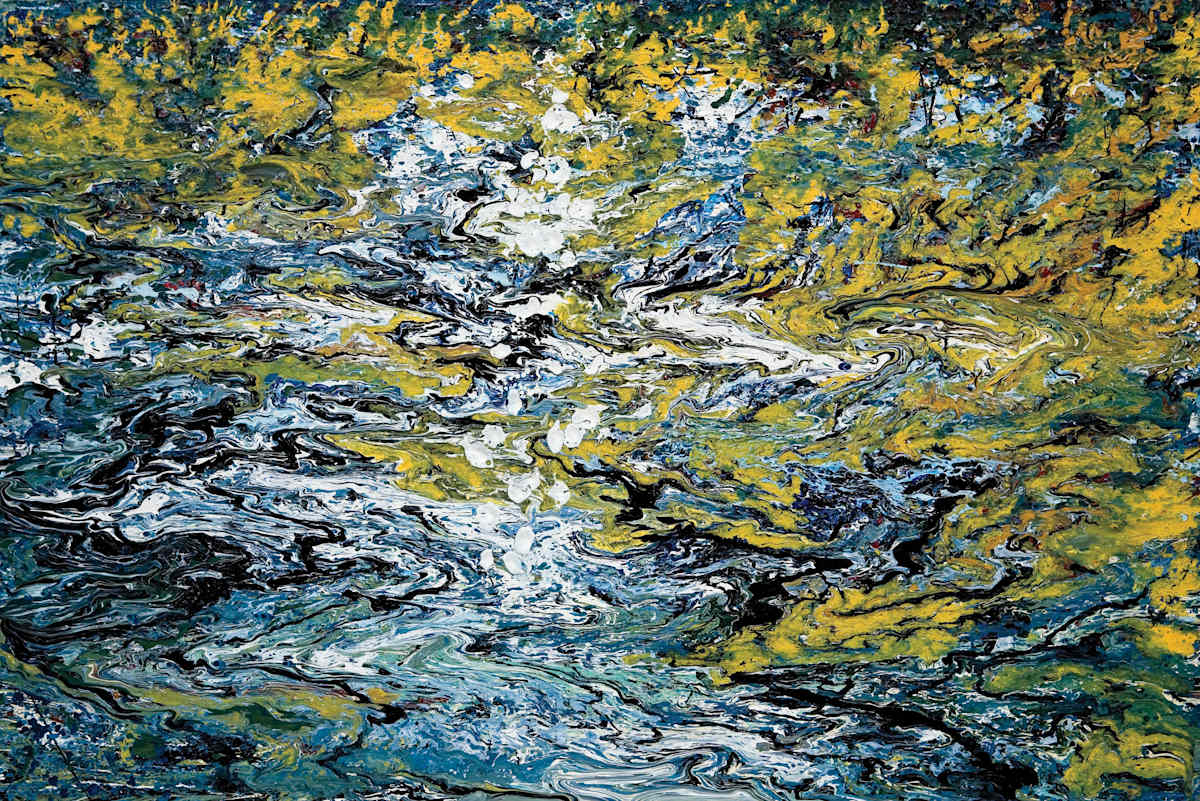 Yellow Splash by elva hook 