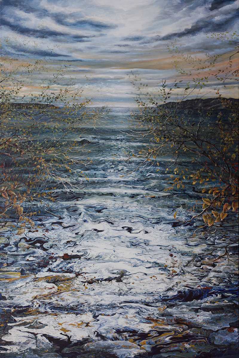 Humber View by elva hook  Image: Lake Ontario, Humber View
