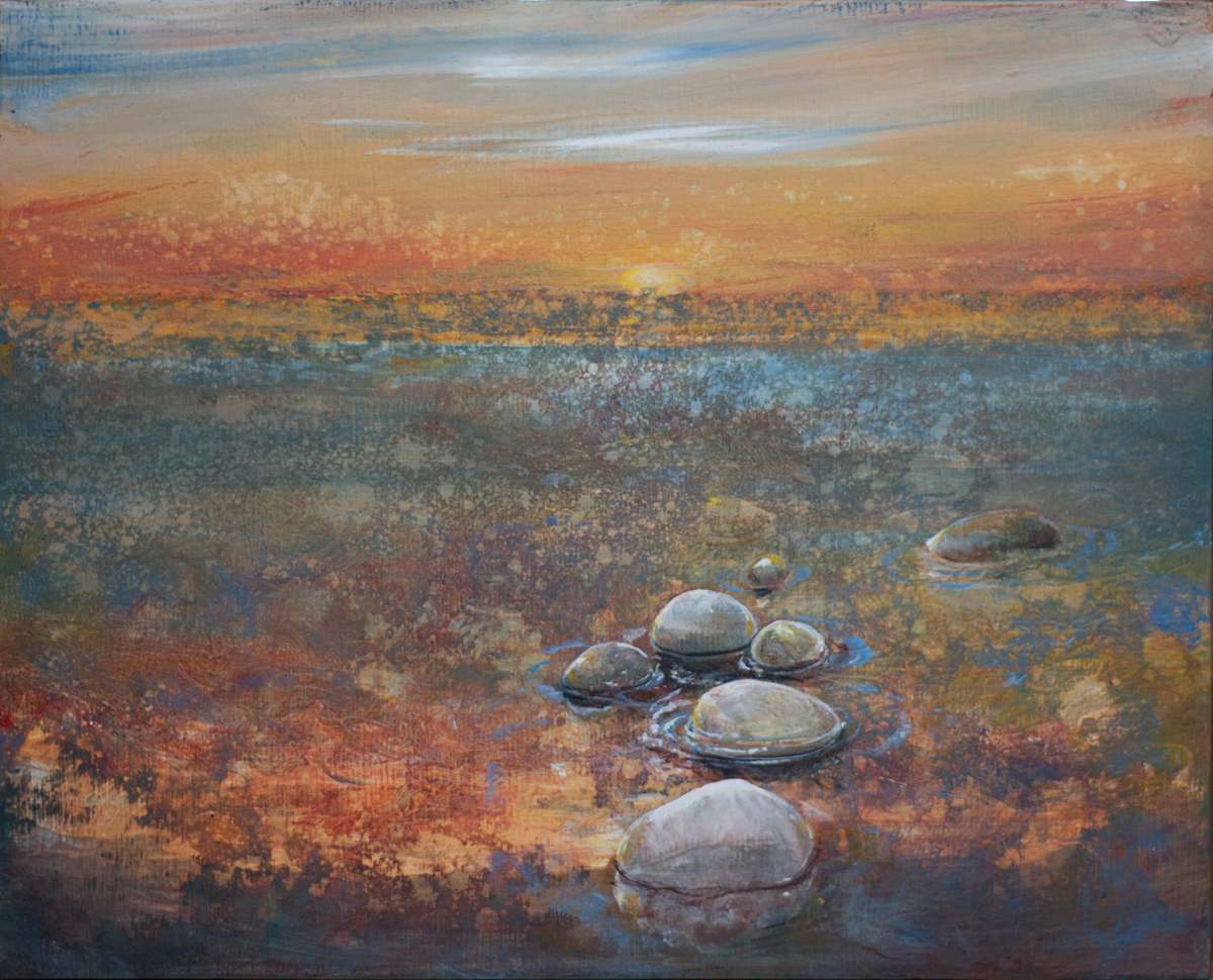 Rock Sunset by elva hook, Image 1.