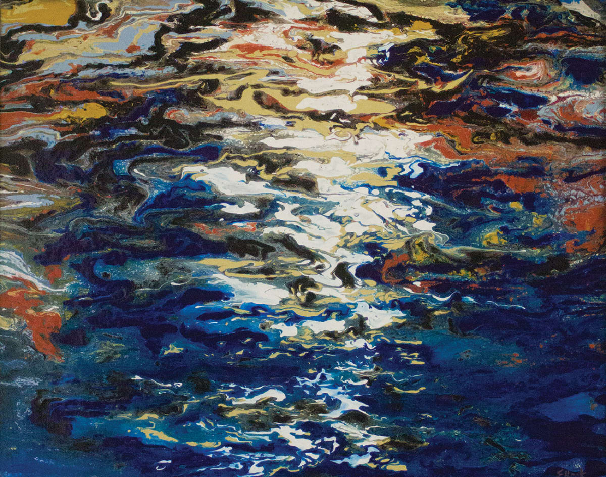 Beach waves Killbear, Image 1.
