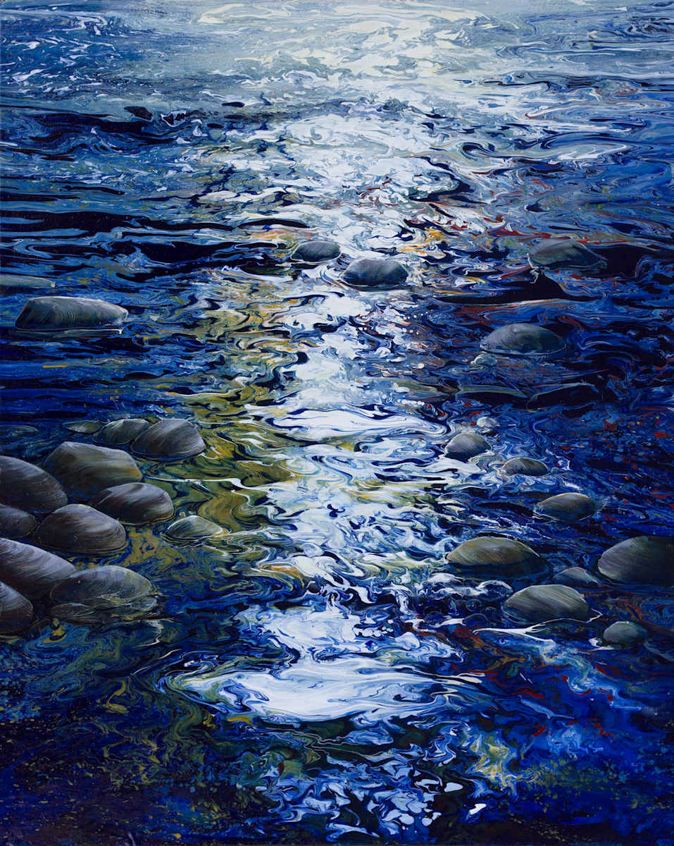 Rocky Blue by elva hook  Image: Rocky Blue Shore