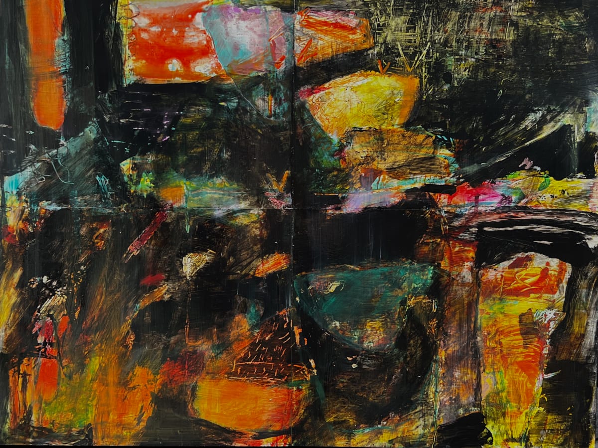 She Had A Lot On Her Plate by Mary Ann Leff 