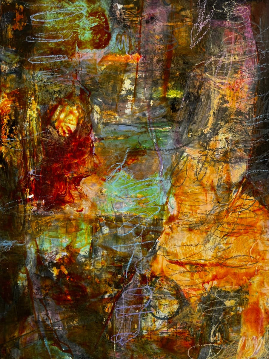 Painting In The Dark by Mary Ann Leff 