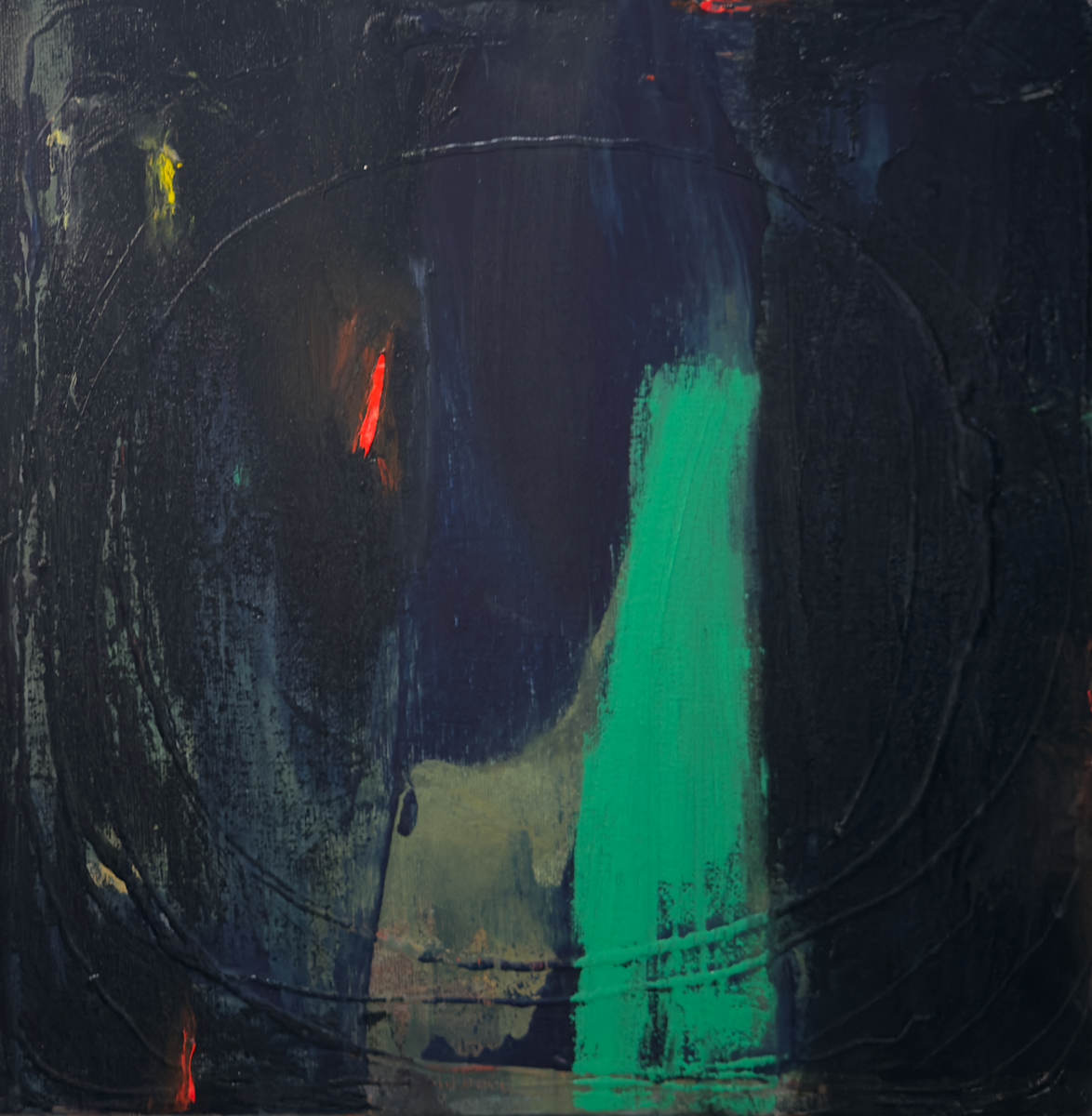 Yes, Green, Right There by Mary Ann Leff 