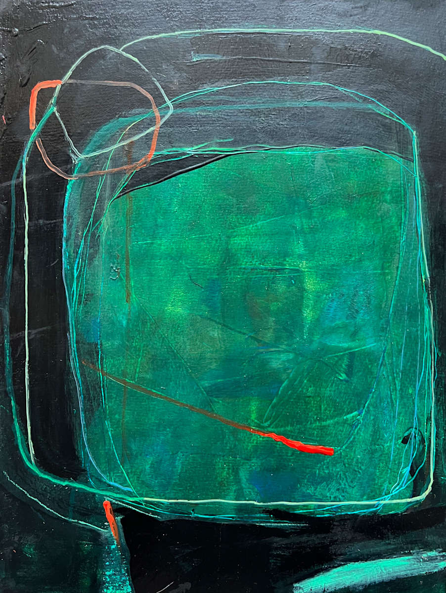 Green Maze by Mary Ann Leff, Image 1.
