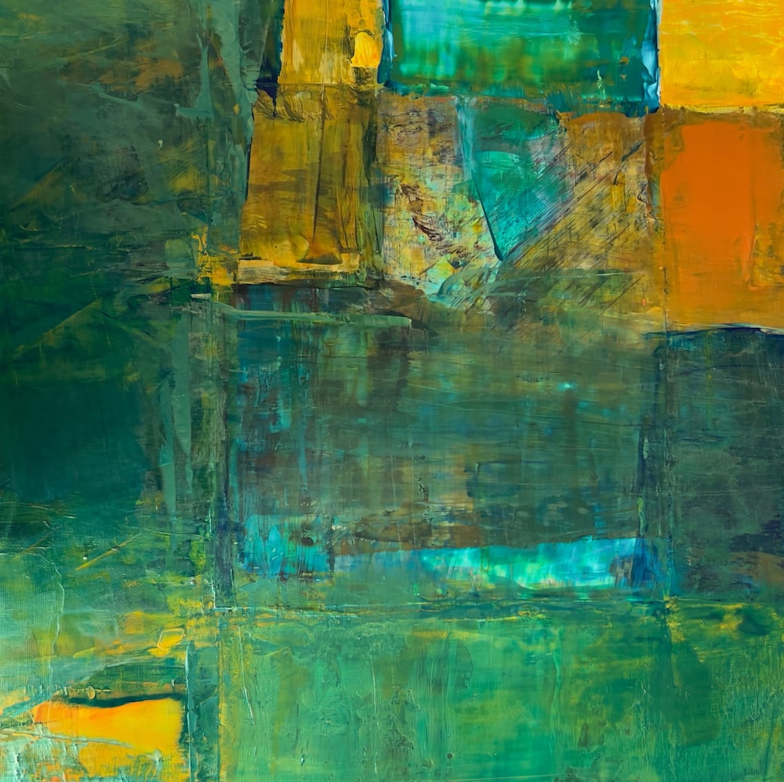 Just Before Landing by Mary Ann Leff 