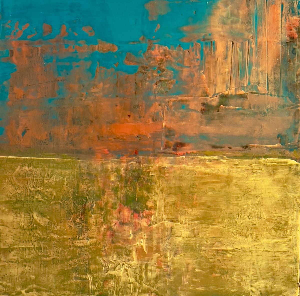 Standing On A Gold MIne by Mary Ann Leff 