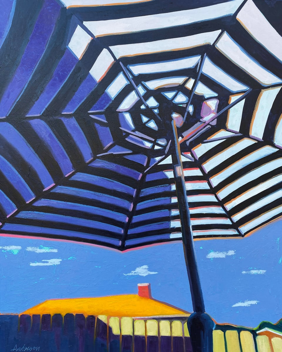 Big Umbrella, House Next Door by Michael Anderson 