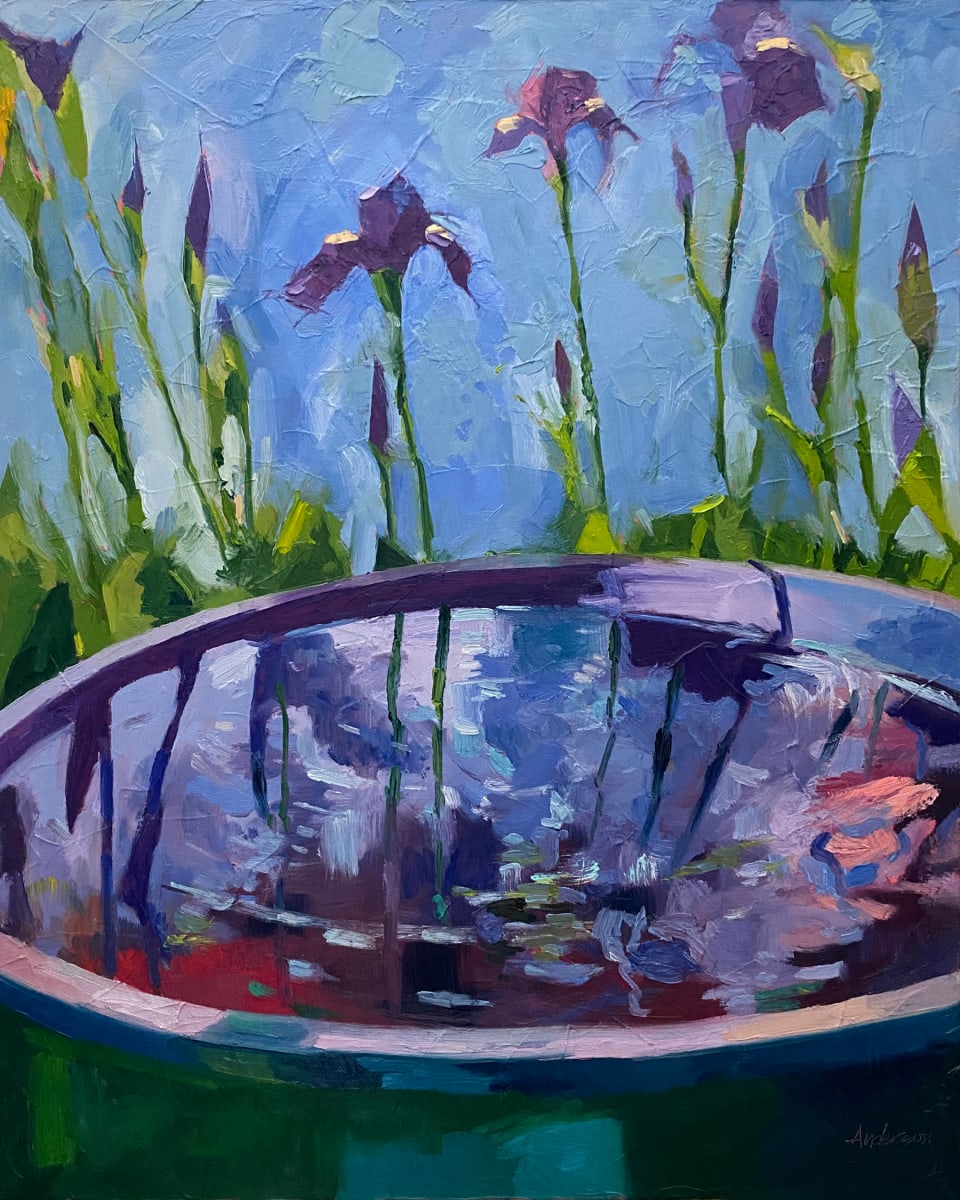 Meditation On a Birdbath by Michael Anderson 