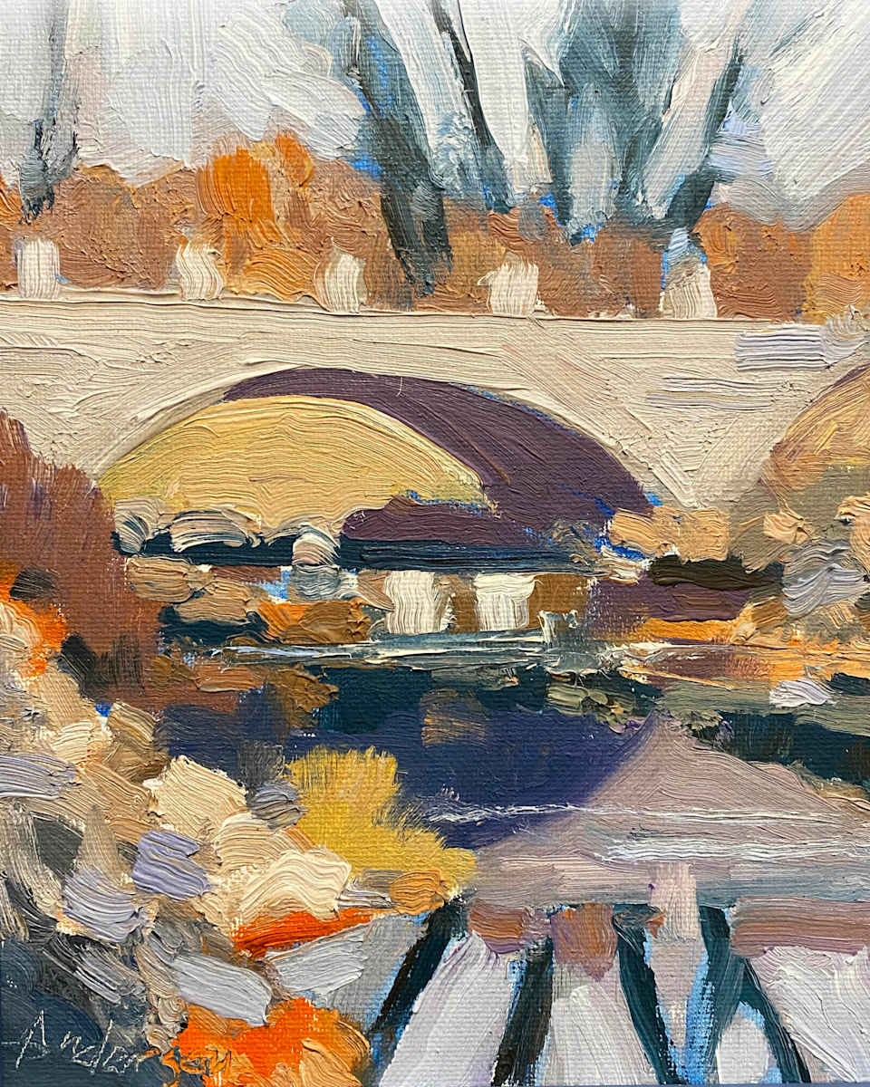 Bridge, Mid December by Michael Anderson 