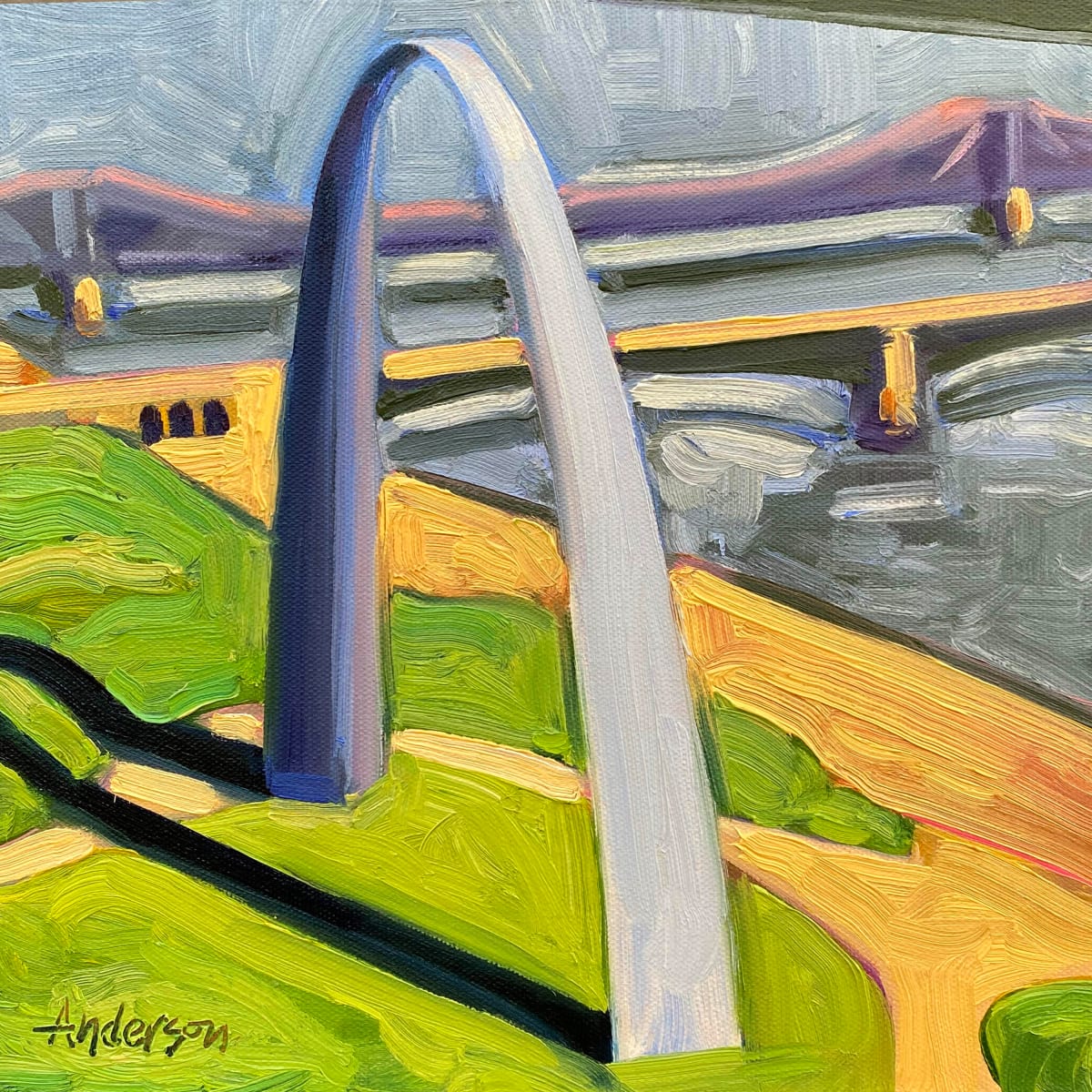 Gateway Arch by Michael Anderson 