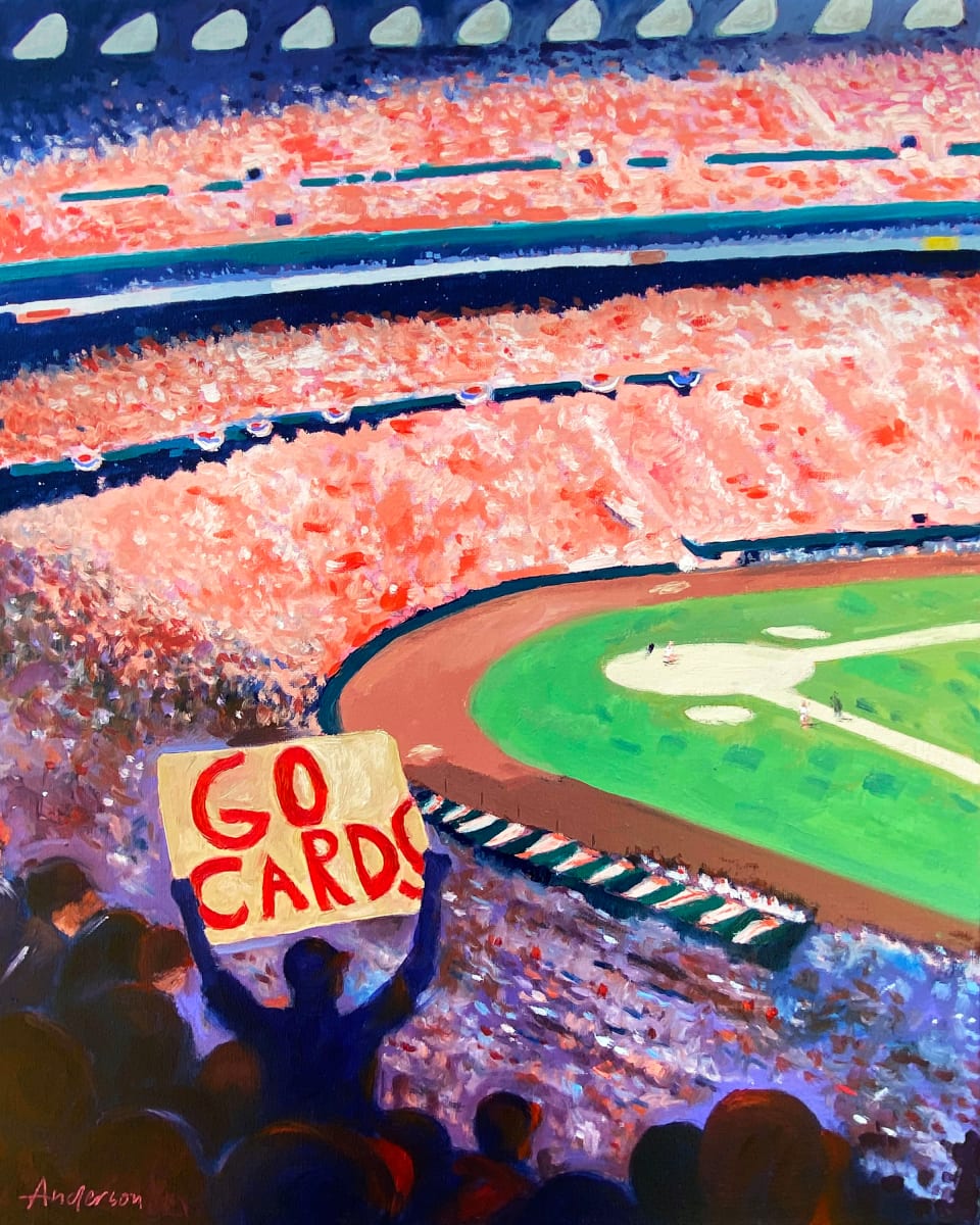 Go Cards Busch II by Michael Anderson 