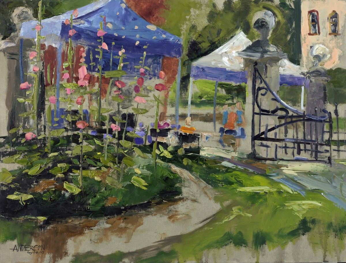 Hollyhocks, Lafayette Square House Tour by Michael Anderson 