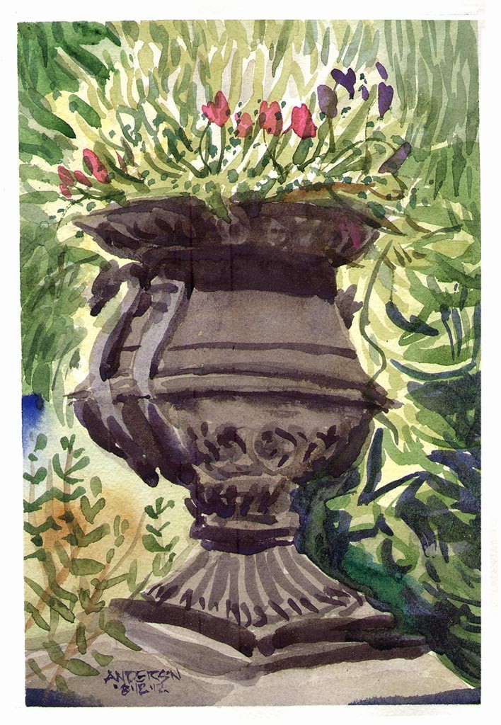 Lafayette Park Urn by Michael Anderson 