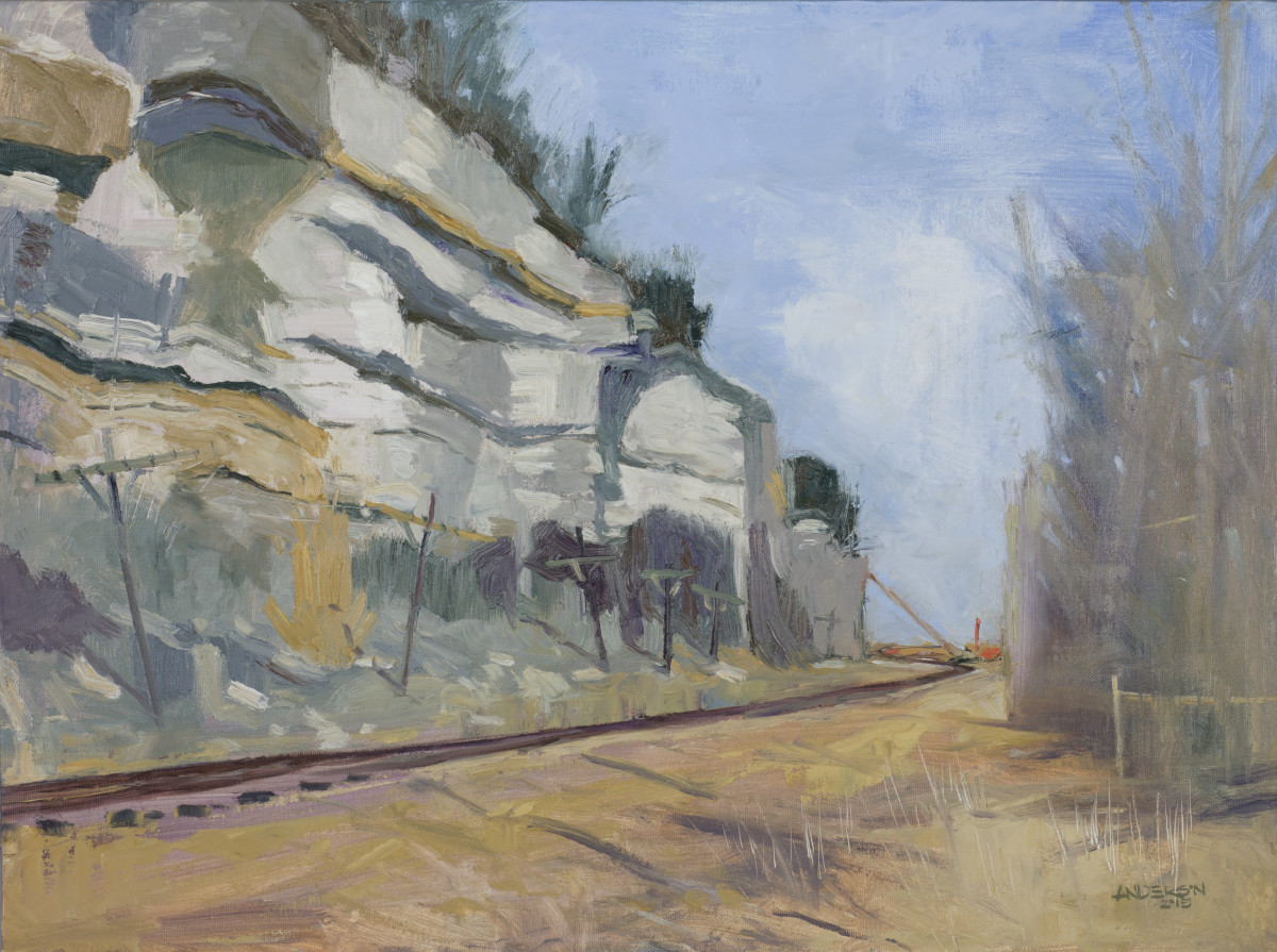 Rocky Bluff, Cliff Cave Park, 03/08/2015 by Michael Anderson 