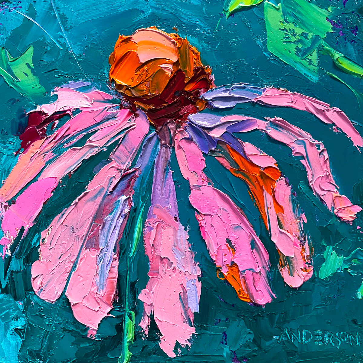 Cone Flower by Michael Anderson 