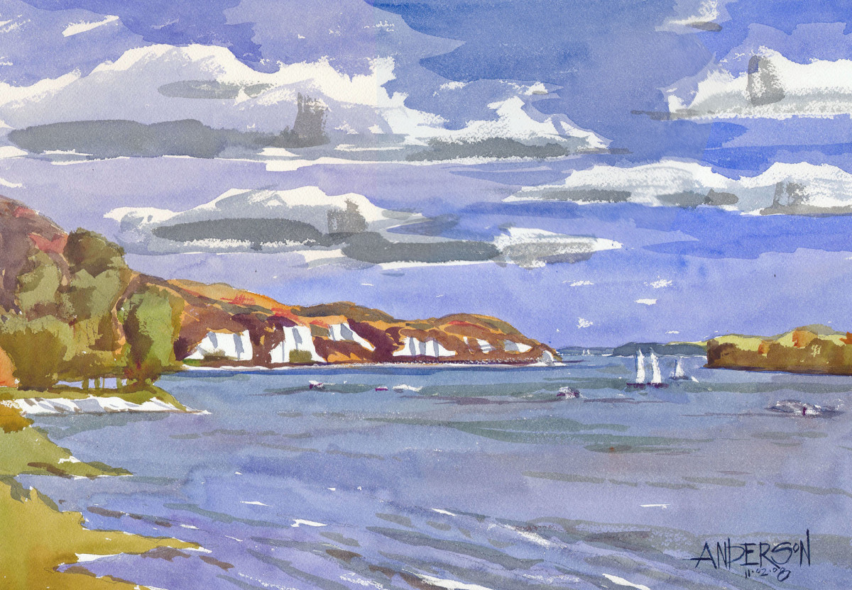 Illinois River, Grafton by Michael Anderson 