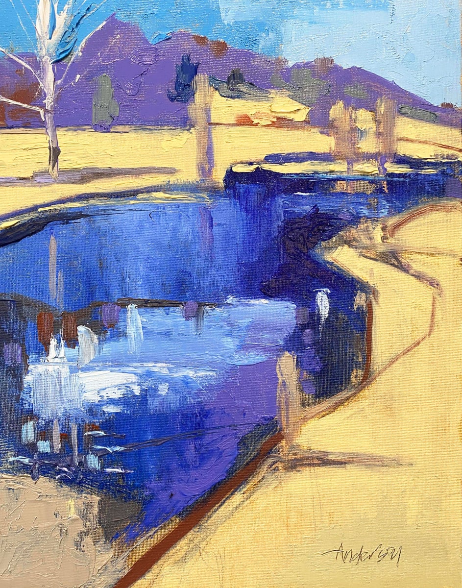 Jefferson Lake, Forest Park by Michael Anderson 