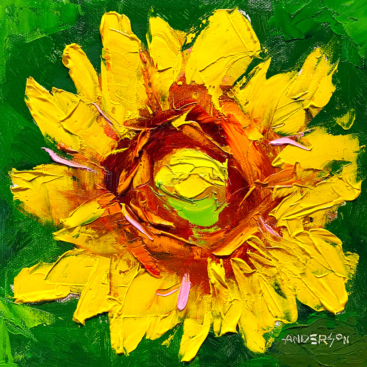 Sunflower by Michael Anderson 
