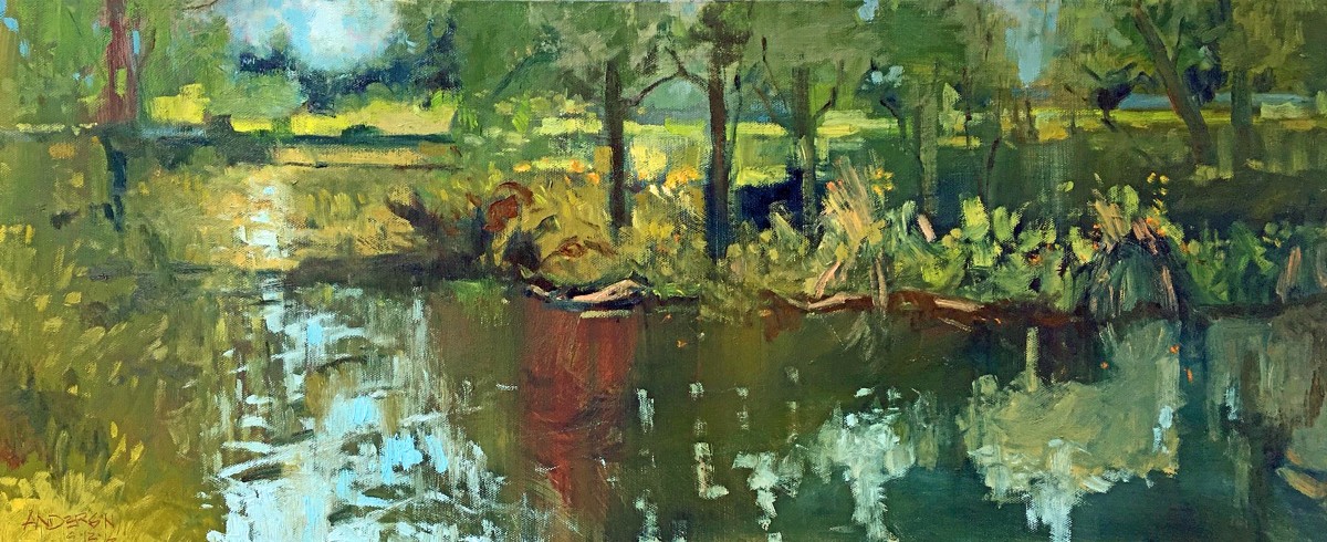 Picnic Island, Forest Park by Michael Anderson 