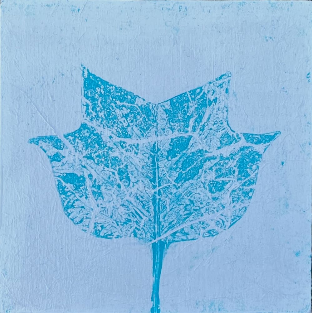 Tulip leaf 1 by Vandy Massey 