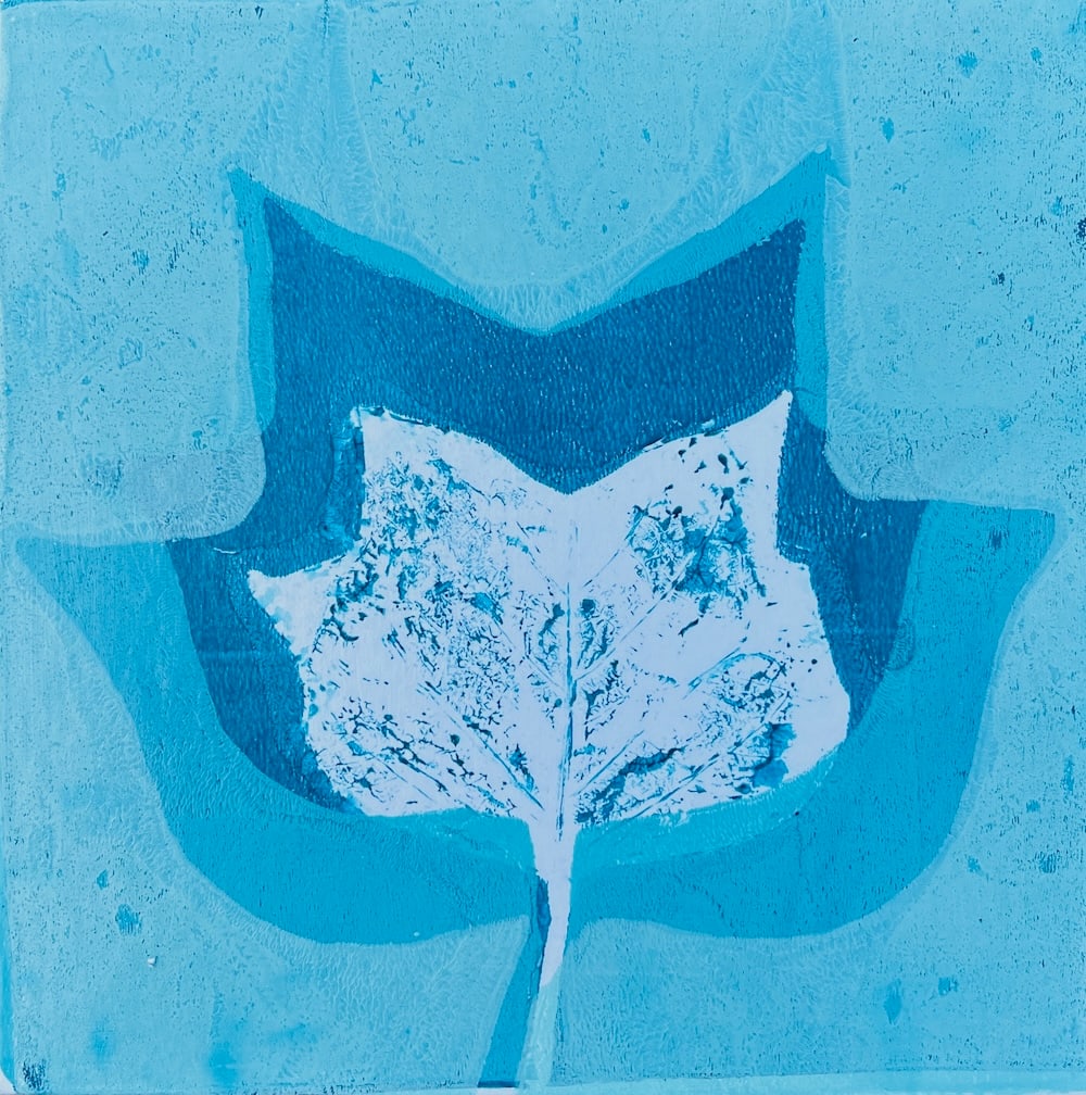 Tulip leaf 3 by Vandy Massey 