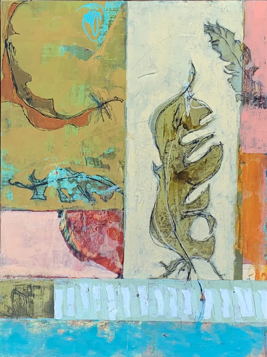 Avian Whispers Falling 2 by lesliemillerfineart@icloud.com 