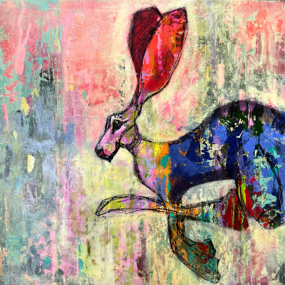 Crazy_Anetople_Hare by lesliemillerfineart@icloud.com, Image 2.