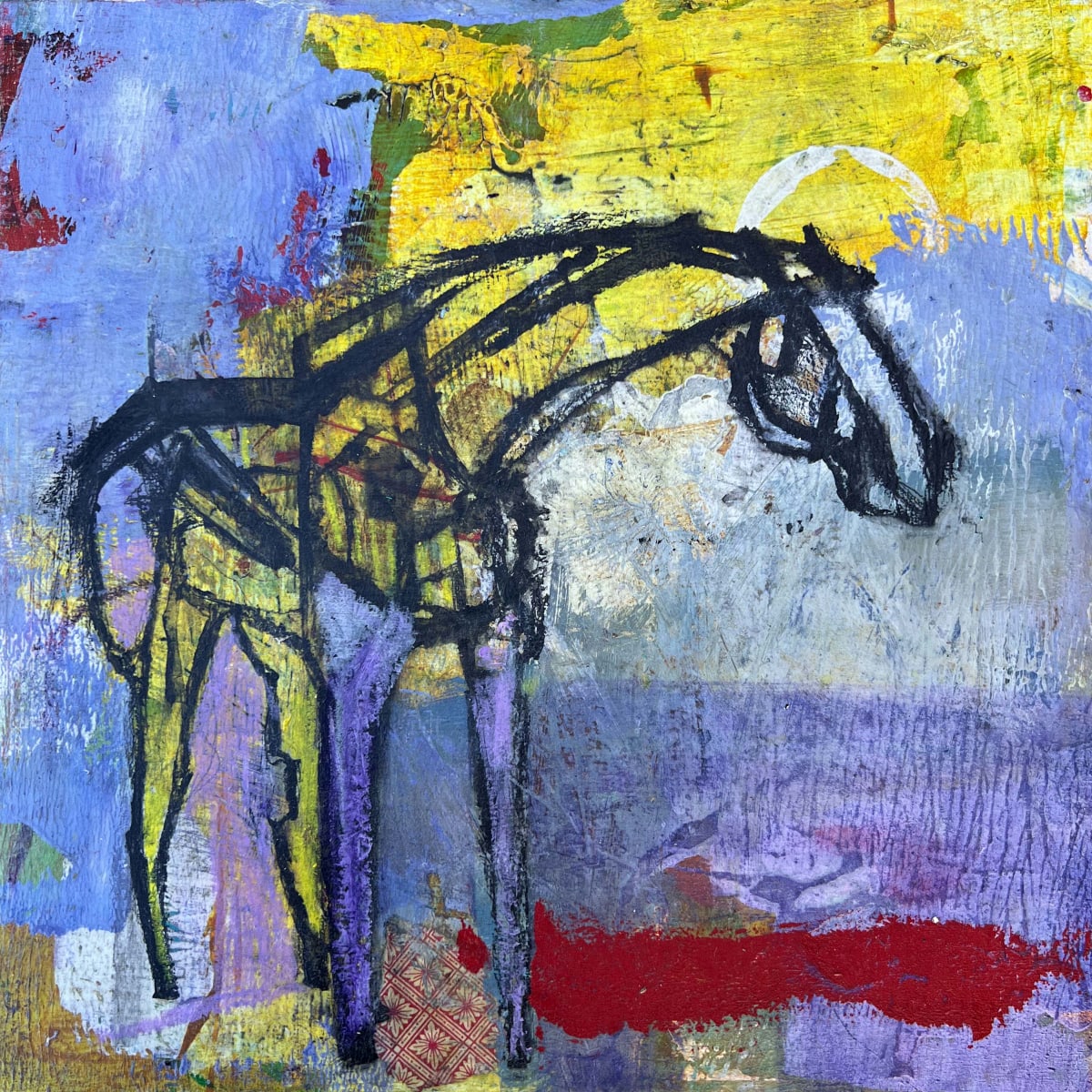 Stick Pony by lesliemillerfineart@icloud.com 