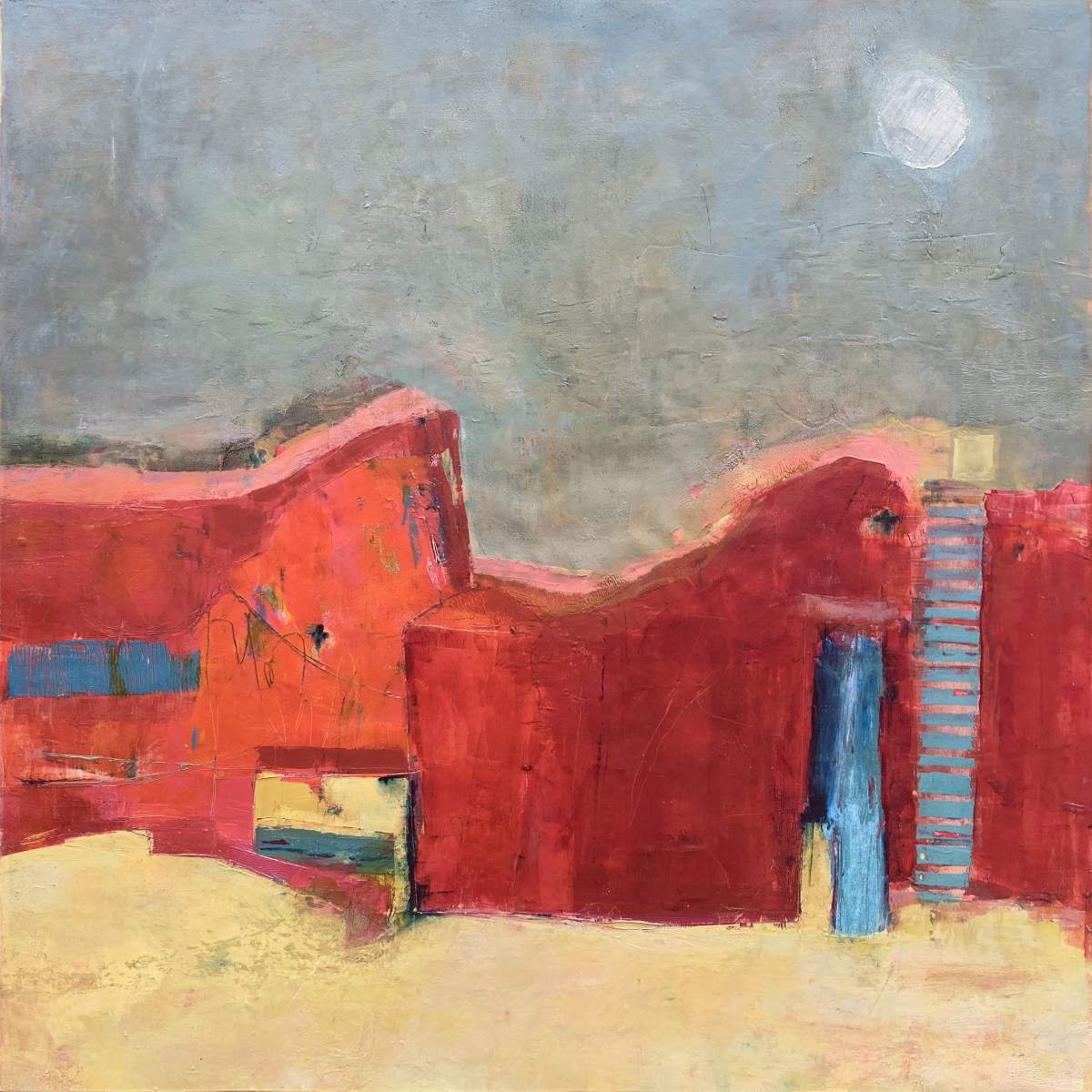 Only the Moon Knows My Secrets by lesliemillerfineart@icloud.com 