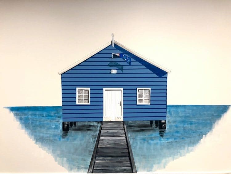 Blue Boat House by Liv Robinson 