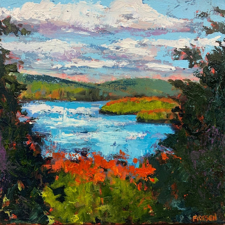 Harwood Lookout (study) by Holly Friesen 