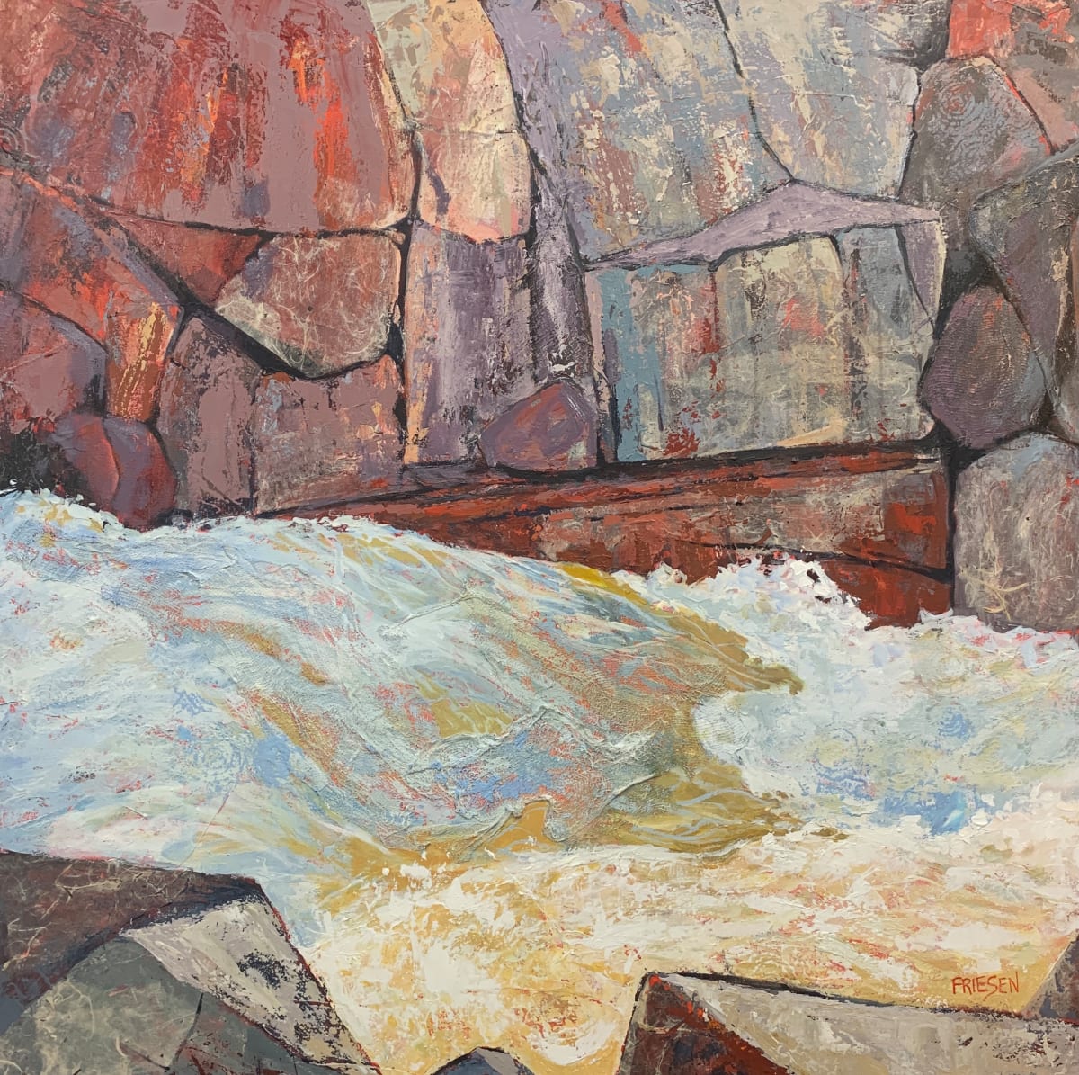 Earth River (The Flume) by Holly Friesen 