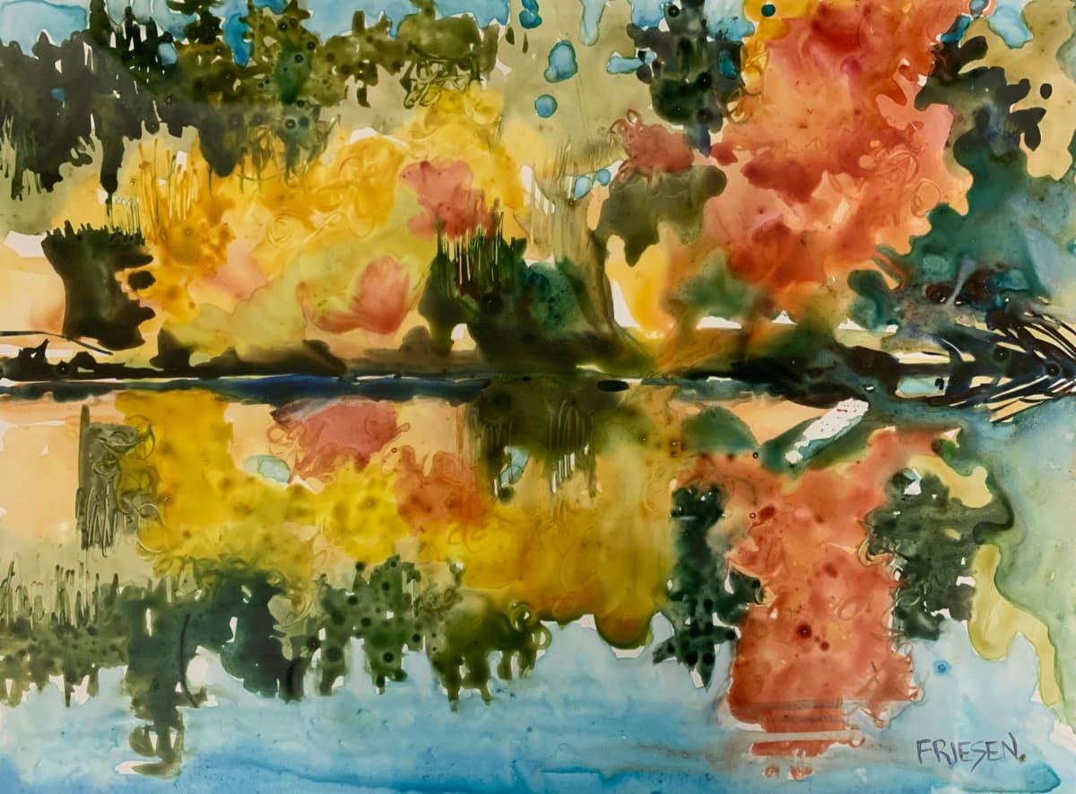 Autumn River by Holly Friesen  Image: Autumn River